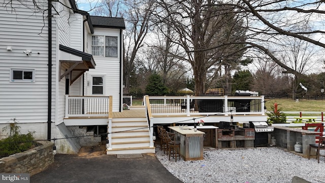 3524 Blenheim Rd, Phoenix, MD 21131 - deck with area for grilling