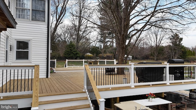 3524 Blenheim Rd, Phoenix, MD 21131 - view of wooden deck