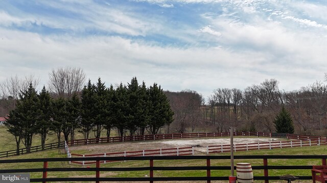 3524 Blenheim Rd, Phoenix, MD 21131 - view of yard with a rural view and fence