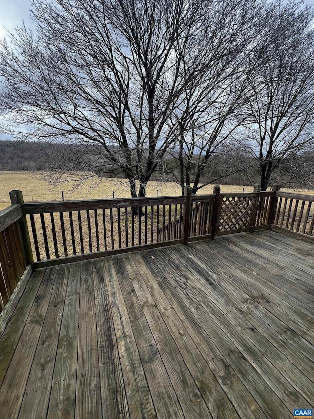 view of deck