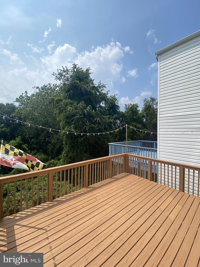 view of deck