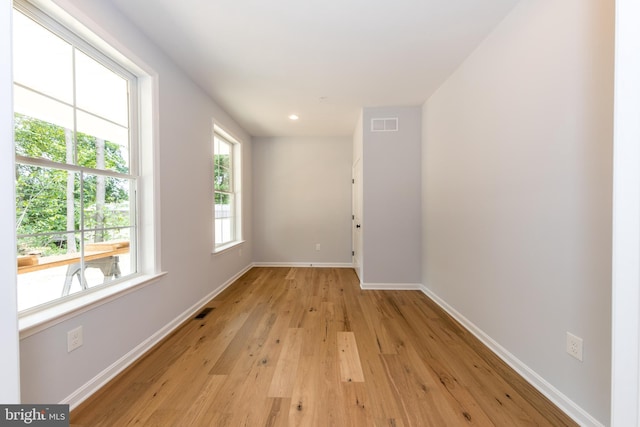 103 Matte Ln, Havre De Grace, MD 21078 - empty room with baseboards, light wood-type flooring, and recessed lighting