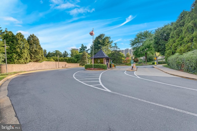 view of basketball court