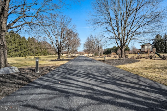 view of road