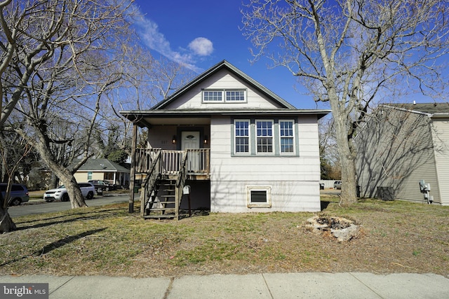 view of bungalow-style house