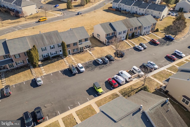 birds eye view of property featuring a residential view