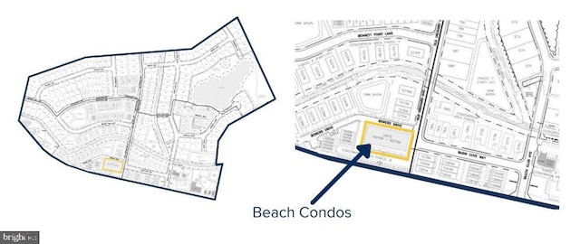 2 Bowers Dr Unit 101, Ocean View, DE 19970 - map showing property parcels
