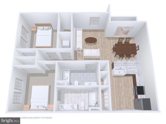 2 Bowers Dr Unit 101, Ocean View, DE 19970 - view of home floor plan