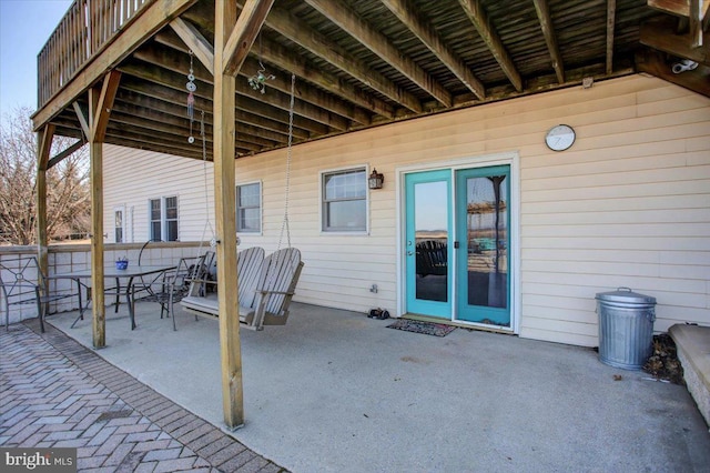 view of patio