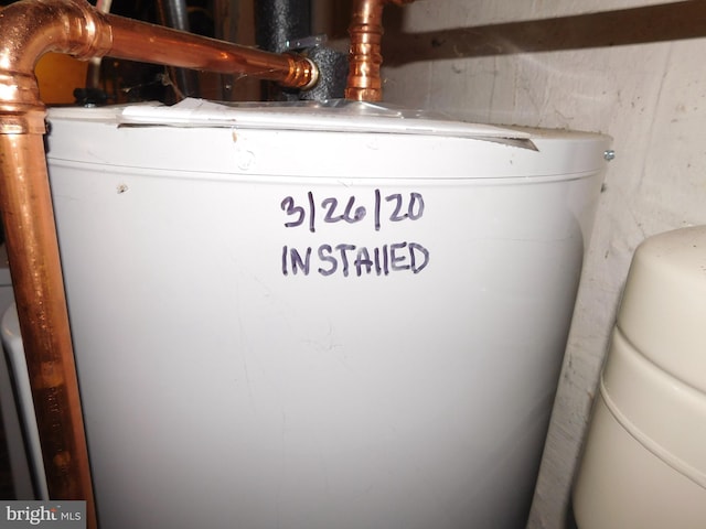 utilities with water heater