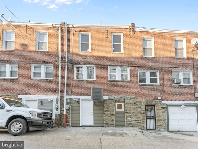 view of property featuring central AC