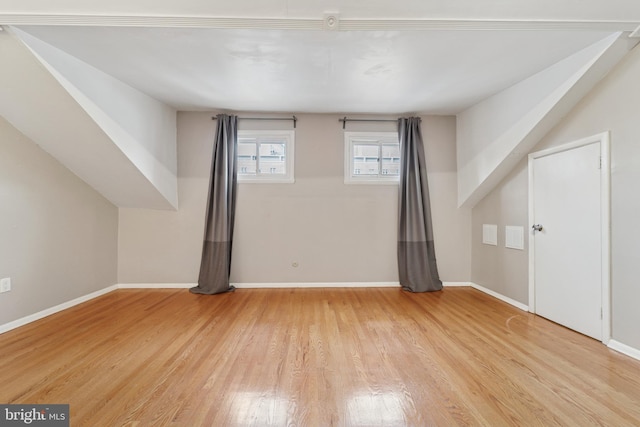 1029 Spruce St Unit 304, Philadelphia, PA 19107 - bonus room with baseboards and light wood-type flooring