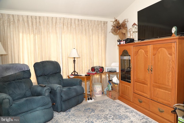 view of sitting room