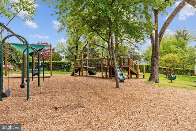 view of community playground