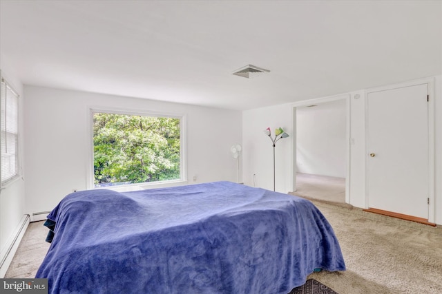 444 Rocksville Rd, Holland, PA 18966 - bedroom featuring carpet flooring, baseboards, and baseboard heating