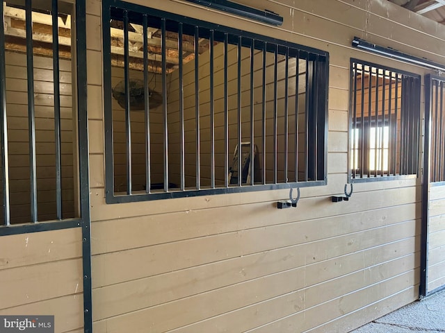 view of stable