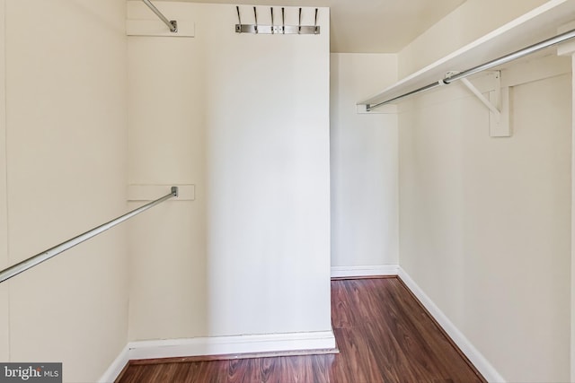 3101 New Mexico Ave NW Unit 847, Washington, DC 20016 - walk in closet featuring wood finished floors