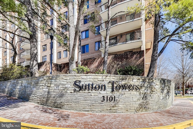 3101 New Mexico Ave NW Unit 847, Washington, DC 20016 - view of community sign