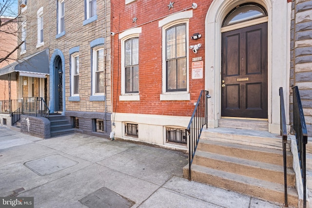 1732 W Oxford St, Philadelphia, PA 19121 - view of exterior entry with brick siding