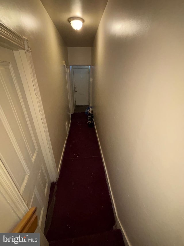 hall with baseboards