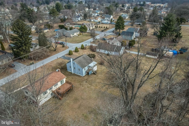 aerial view