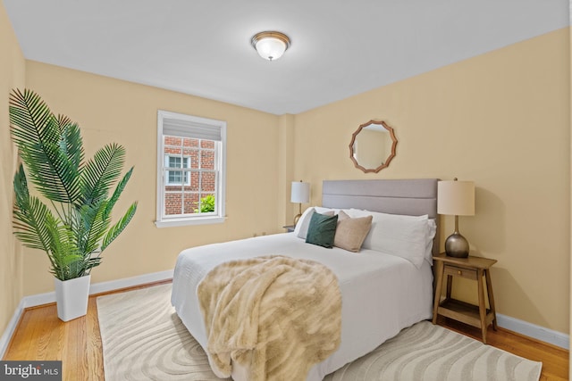 1733 Crestwood Dr, Alexandria, VA 22302 - bedroom with baseboards and wood finished floors
