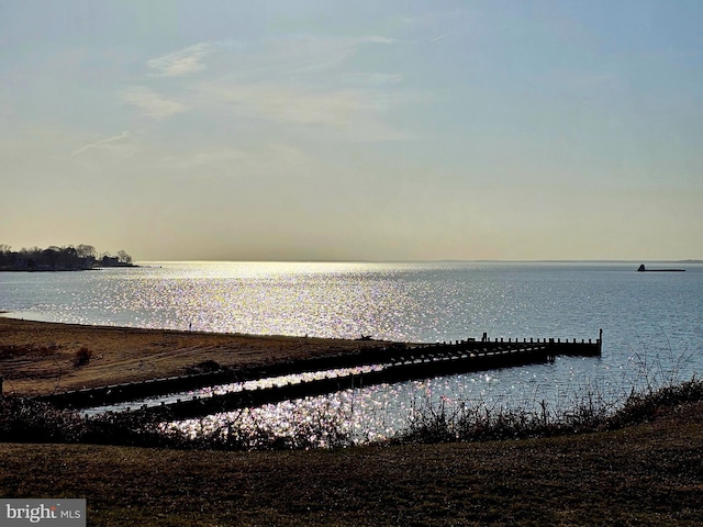 property view of water