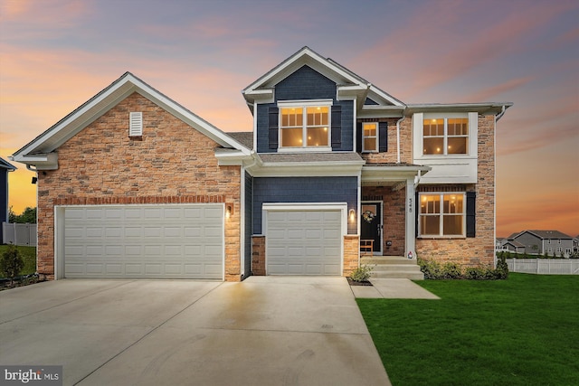 348 Tyson Dr, Berryville, VA 22611 - view of front of property featuring concrete driveway and stone siding