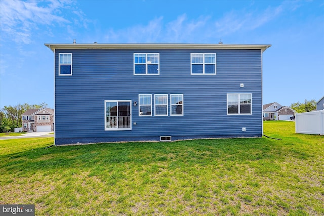 348 Tyson Dr, Berryville, VA 22611 - rear view of property with a yard