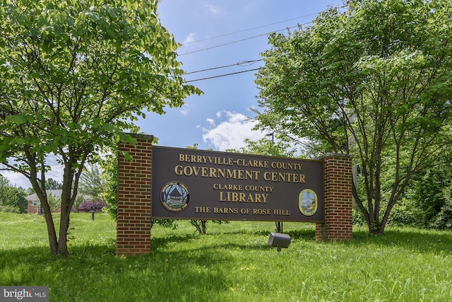 348 Tyson Dr, Berryville, VA 22611 - view of community sign