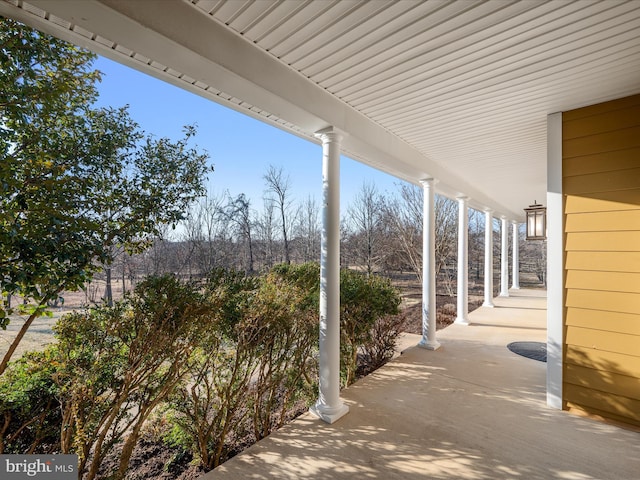 view of patio