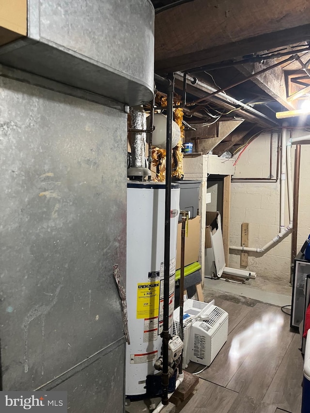 utilities with gas water heater