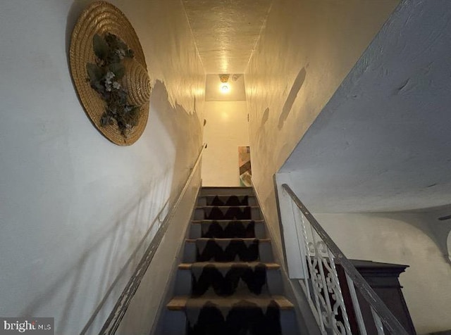 view of staircase