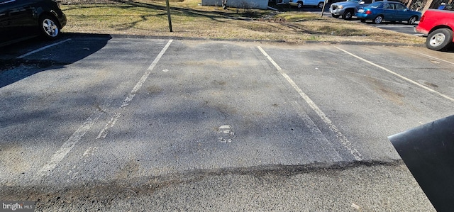 view of uncovered parking lot