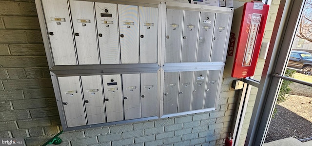 exterior details with mail area