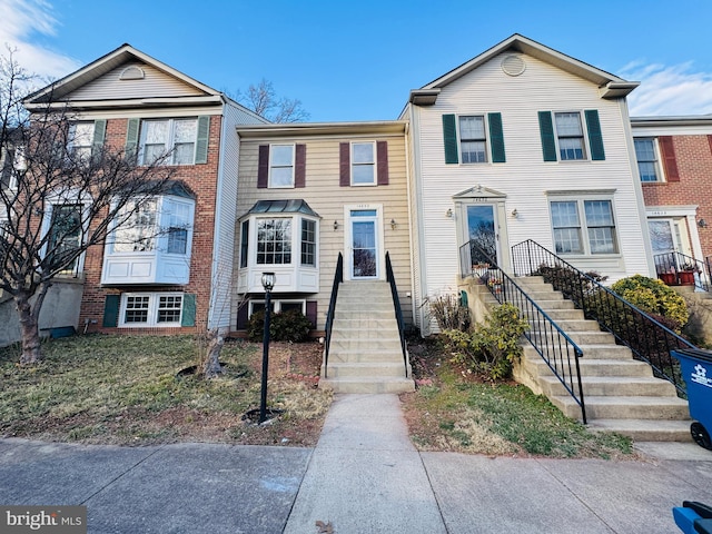 view of townhome / multi-family property