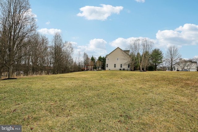 view of yard