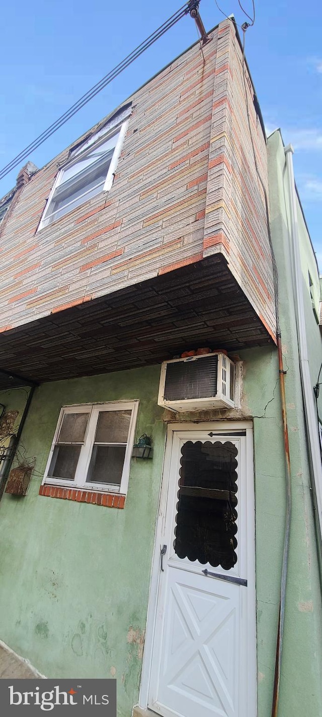 view of property exterior featuring stucco siding