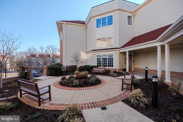 view of rear view of house