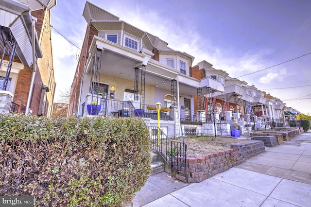 exterior space featuring a residential view