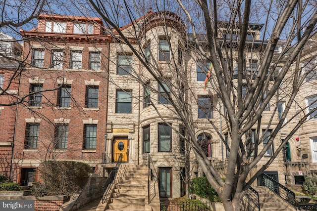 view of townhome / multi-family property