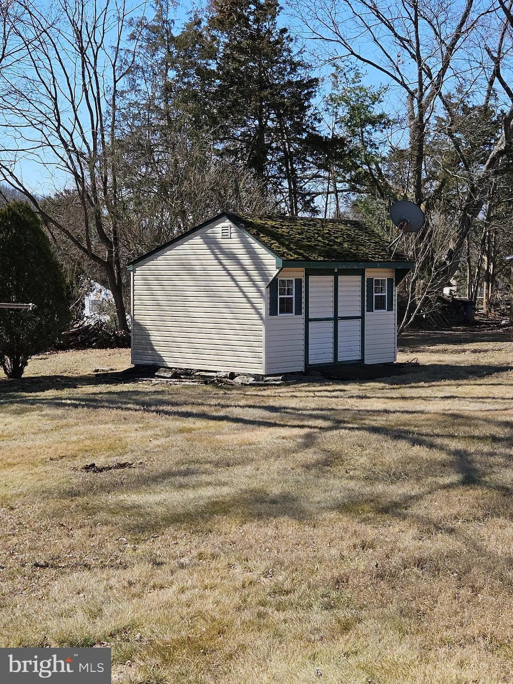 view of outbuilding with an outdoor structure