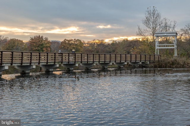 property view of water