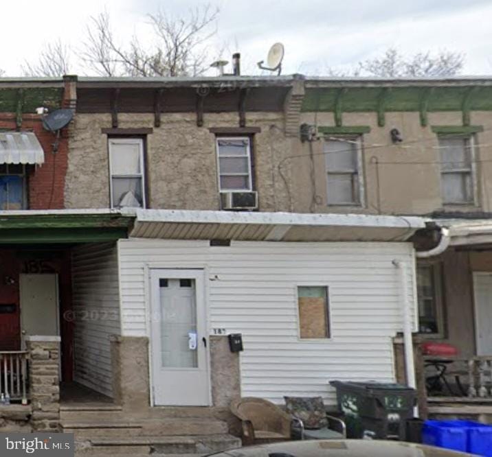 view of rear view of property