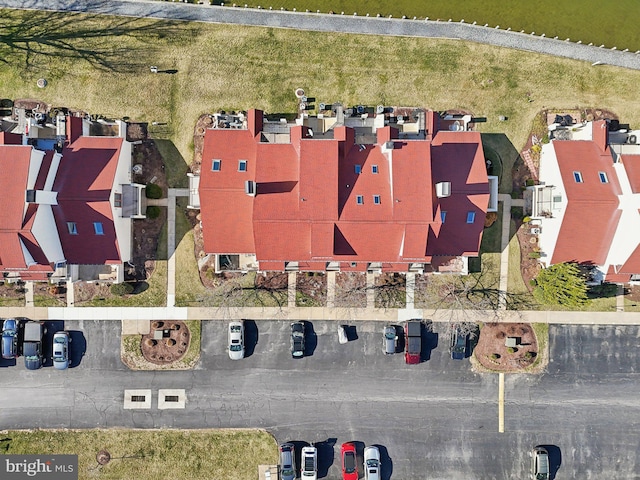 birds eye view of property featuring a residential view