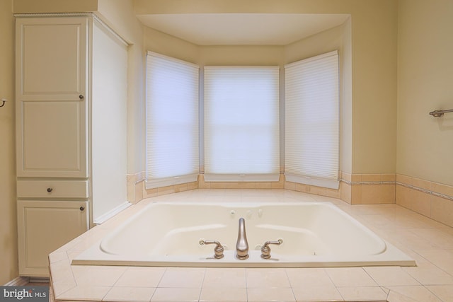 full bath featuring a tub with jets