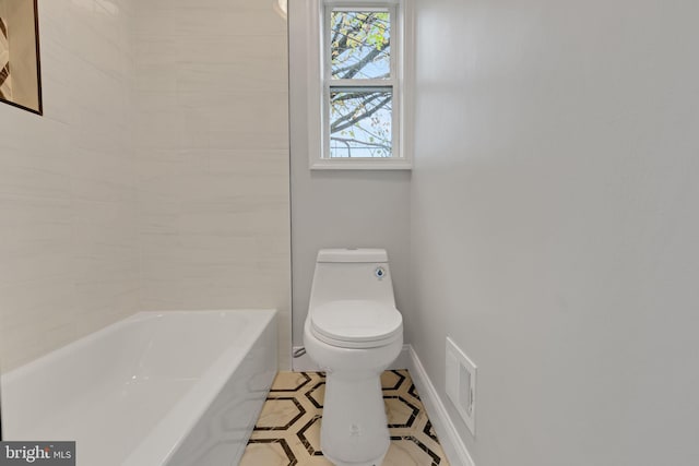 1354 Talbert Ter SE, Washington, DC 20020 - full bathroom featuring toilet and baseboards