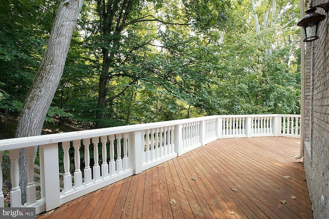 1347 Kirby Rd, Mclean, VA 22101 - view of wooden terrace