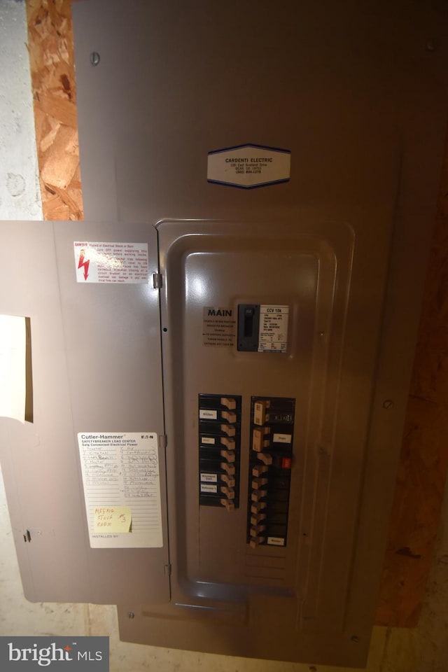 utilities with electric panel