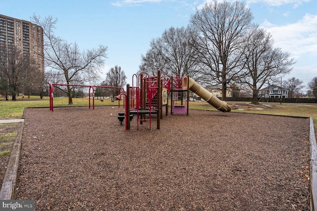 view of community playground